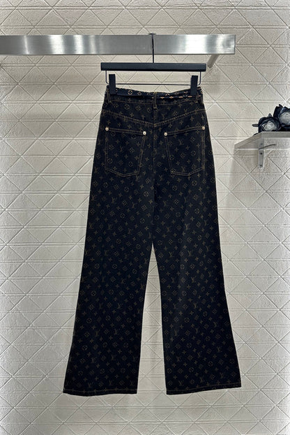 25fw Jacquard denim jacket