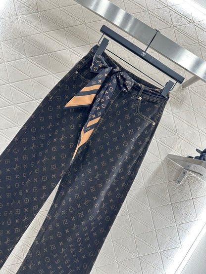 25fw Jacquard denim jacket