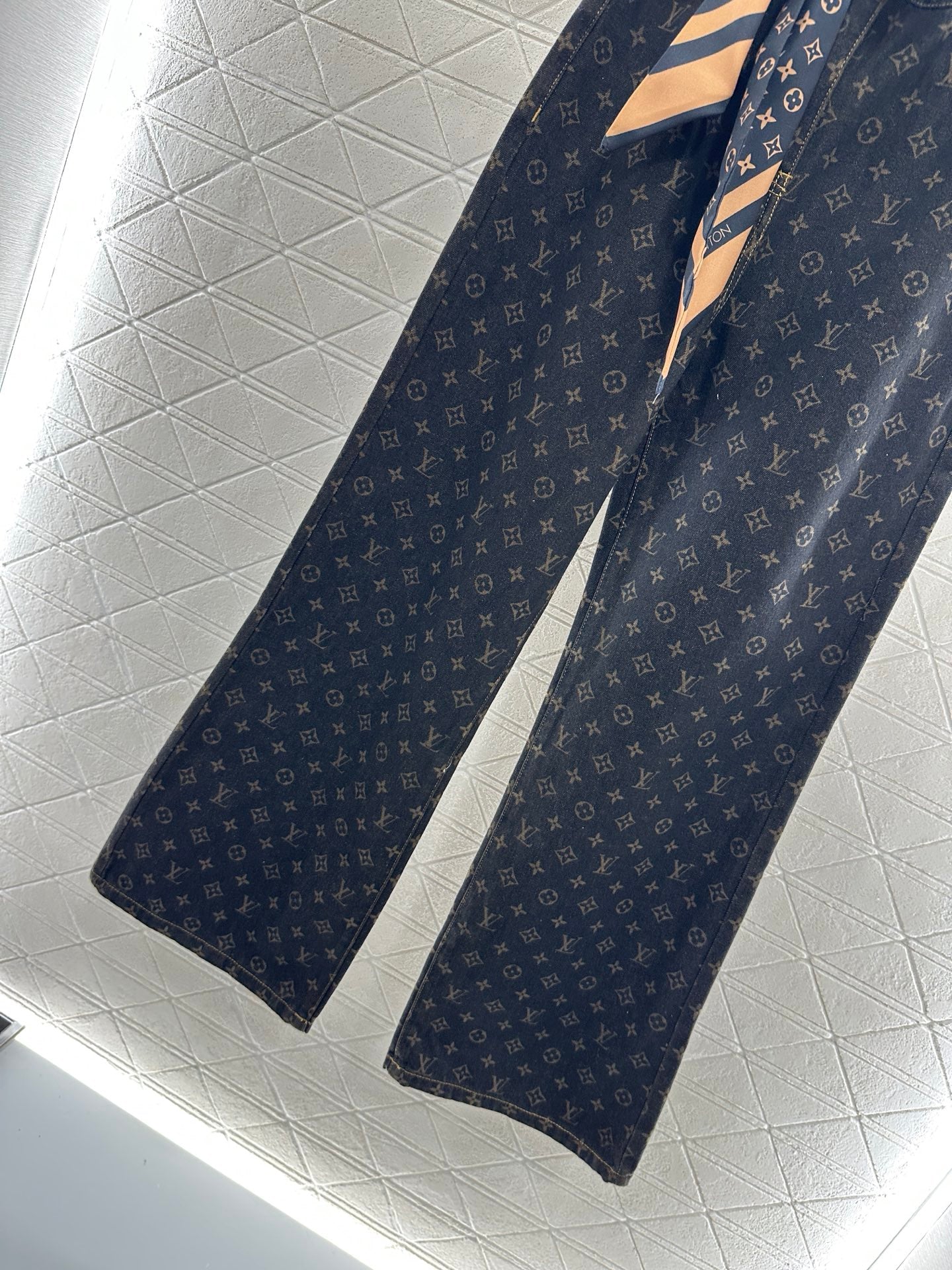 25fw Jacquard denim jacket