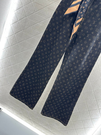 25fw Jacquard denim jacket