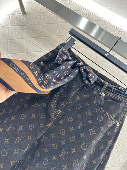 25fw Jacquard denim jacket