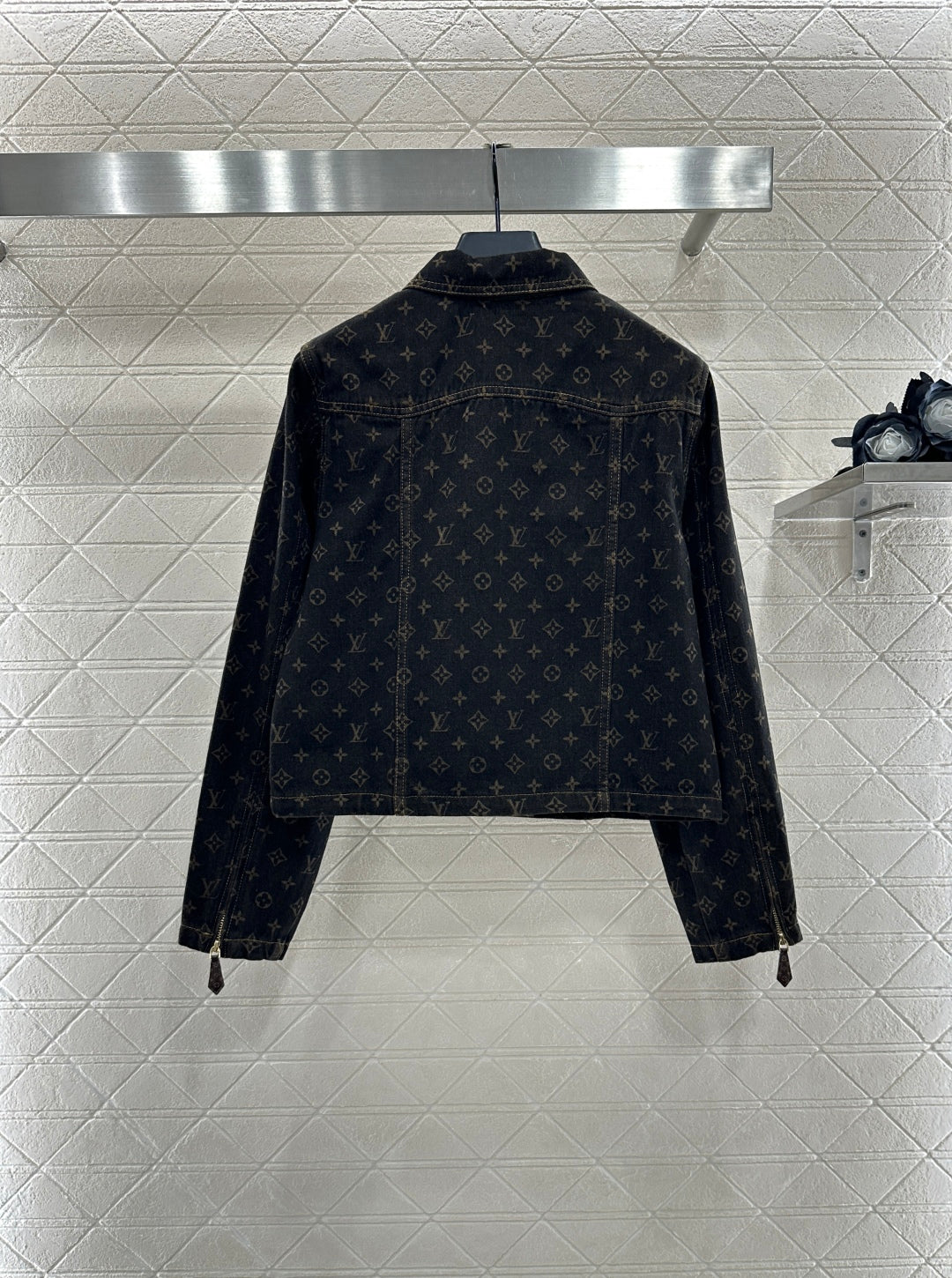 25fw Jacquard denim jacket
