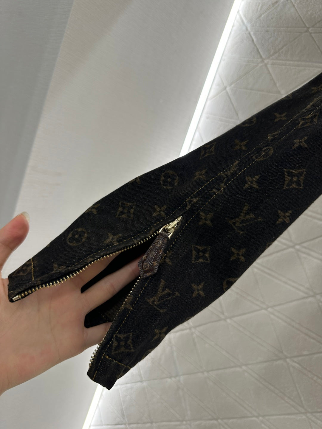 25fw Jacquard denim jacket