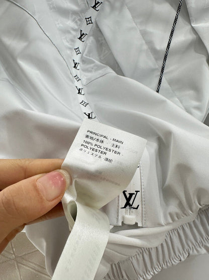 25fw Hooded Jacquard Charge Jacket