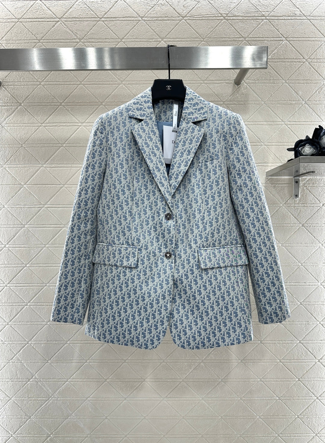 25fw Jacquard collar suit jacket