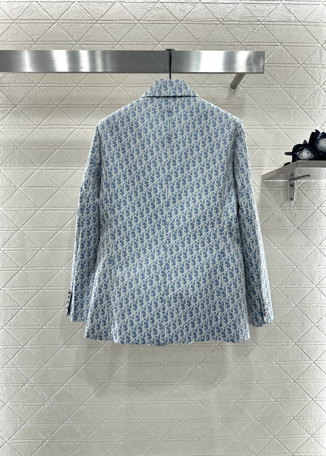 25fw Jacquard collar suit jacket