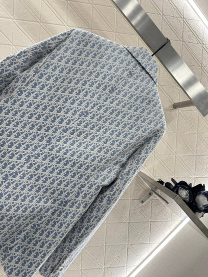 25fw Jacquard collar suit jacket