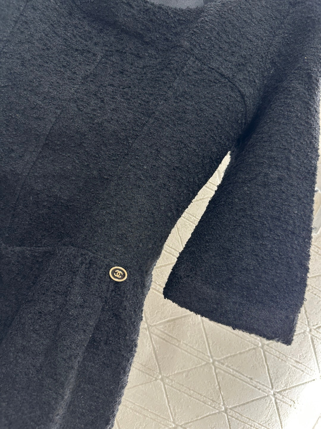 25fw Mid sleeve round neck dress