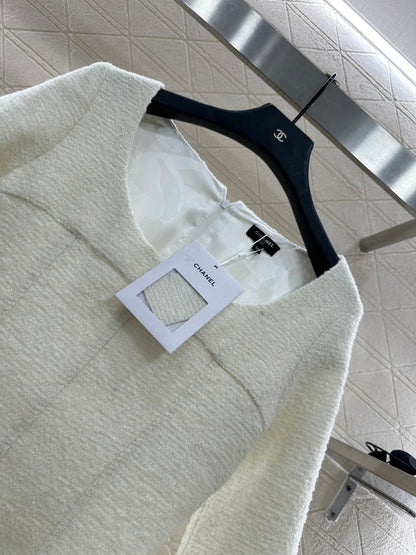 25fw Mid sleeve round neck dress