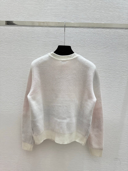 25fw Letter jacquard sweater