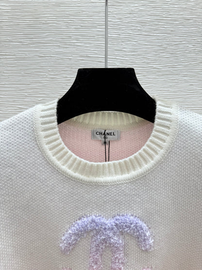 25fw Letter jacquard sweater