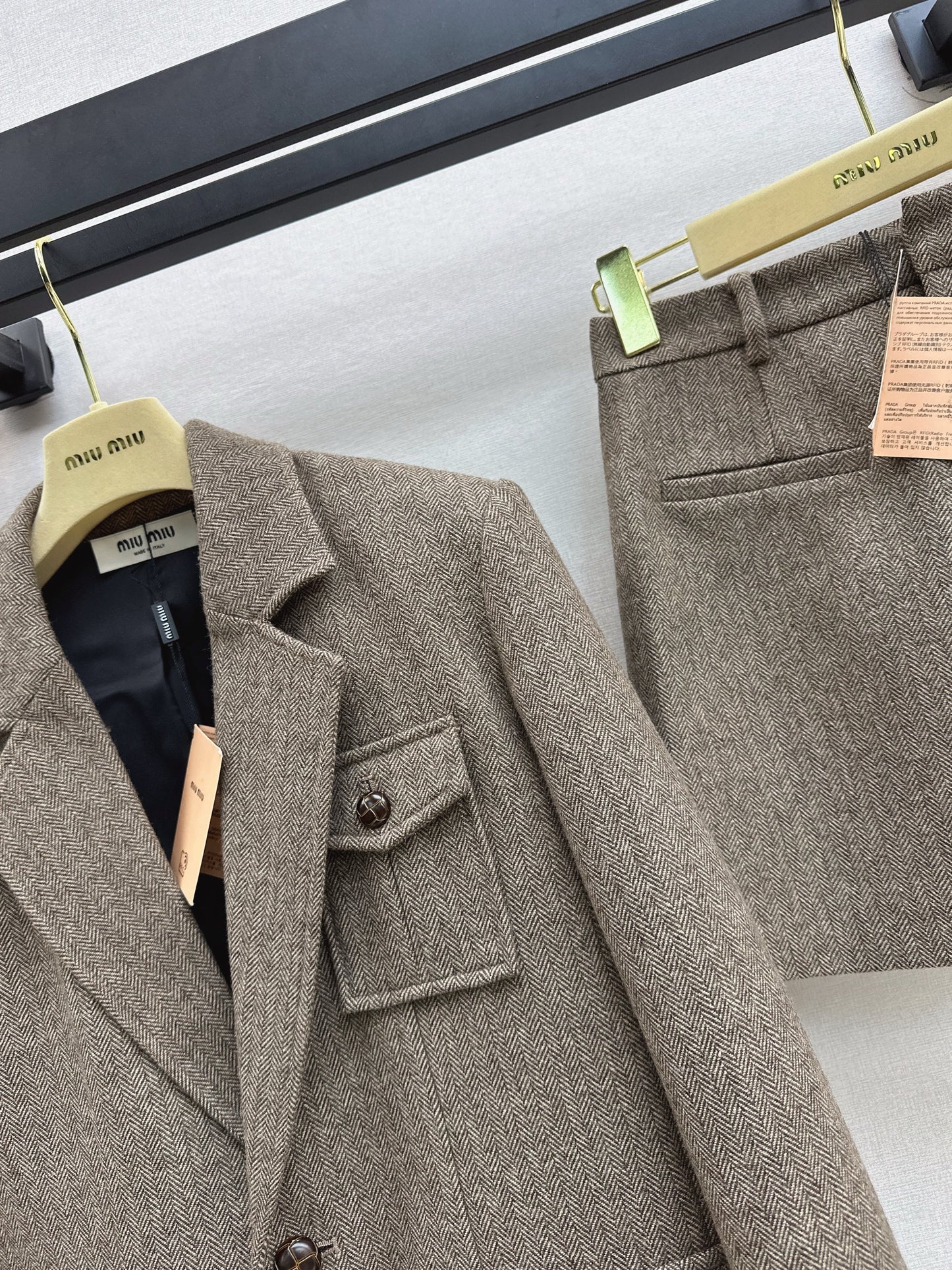 25fw Herringbone pattern set