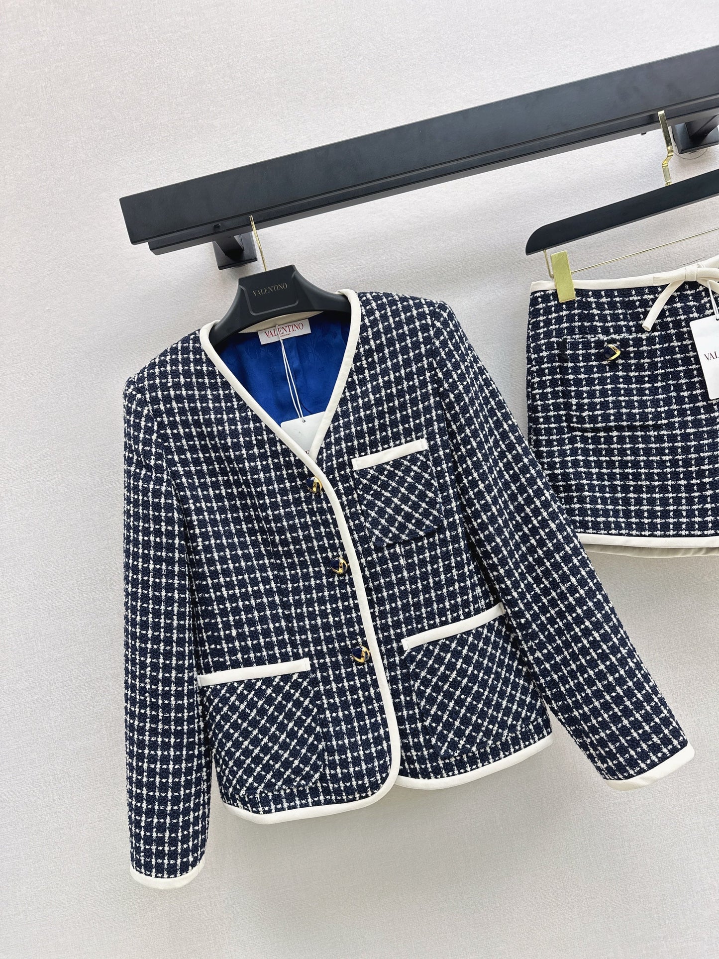 25fw Plaid weaving set