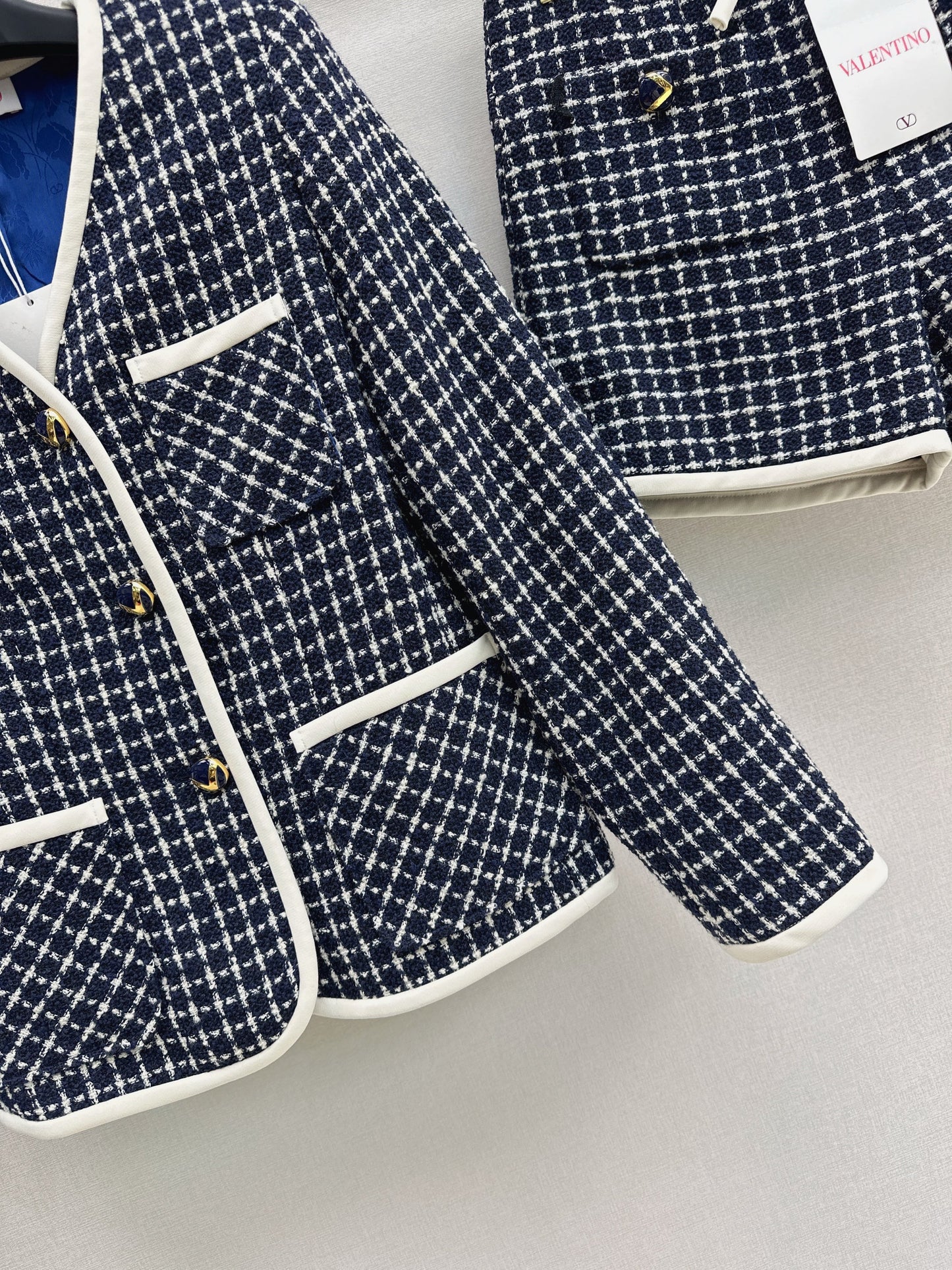 25fw Plaid weaving set