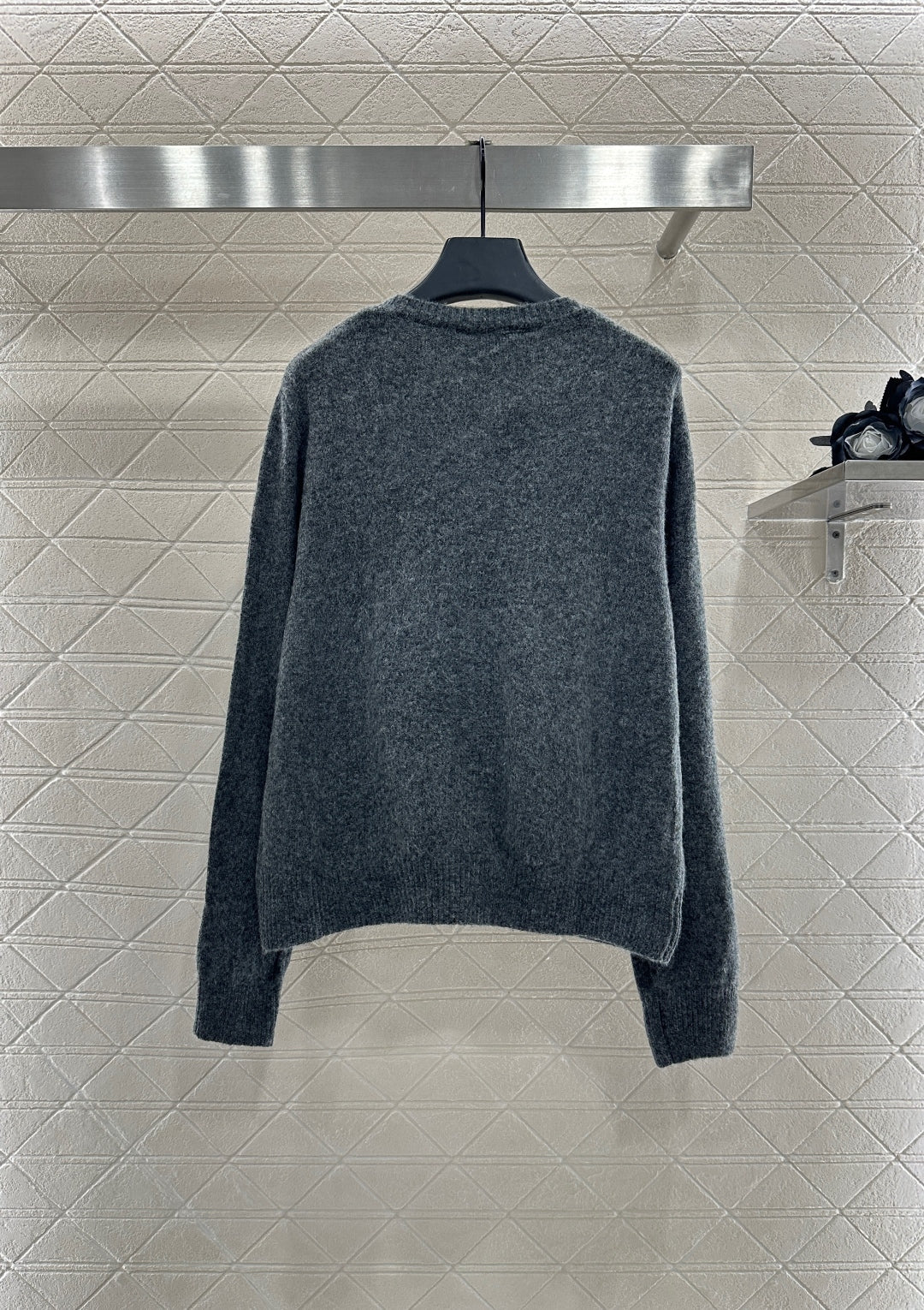 25fw Knitted cardigan vest short skirt three piece set