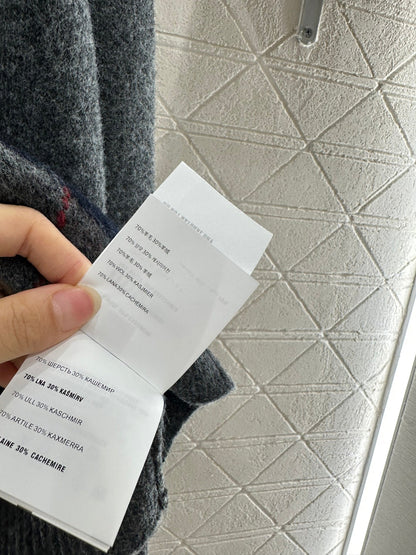 25fw Knitted cardigan vest short skirt three piece set