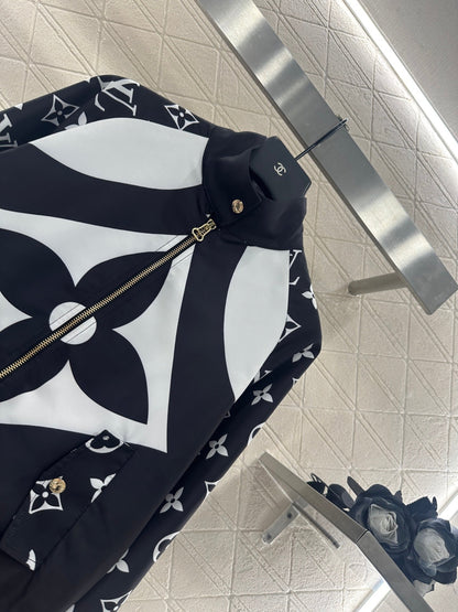 25fw Zipper jacket and pants set