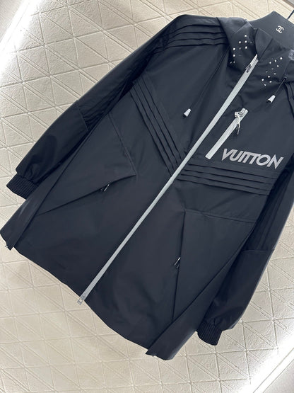 25fw Hooded silhouette assault jacket