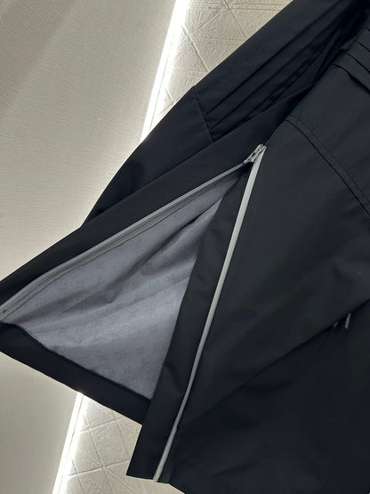 25fw Hooded silhouette assault jacket