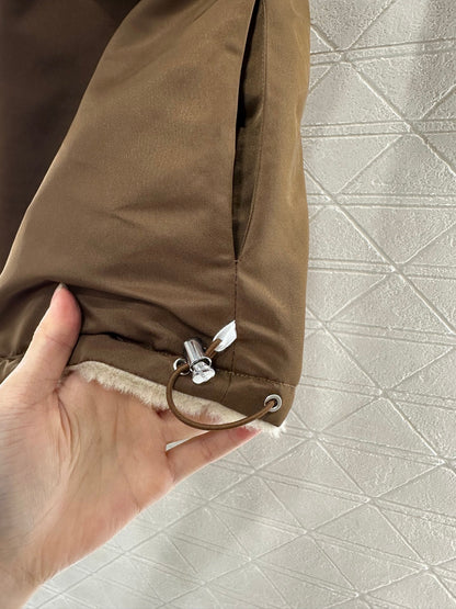 25fw Wearing fur vest on both sides