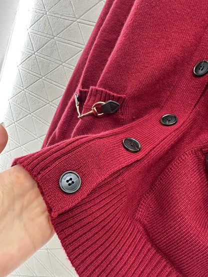 25fw Horseneck buckle pocket cardigan