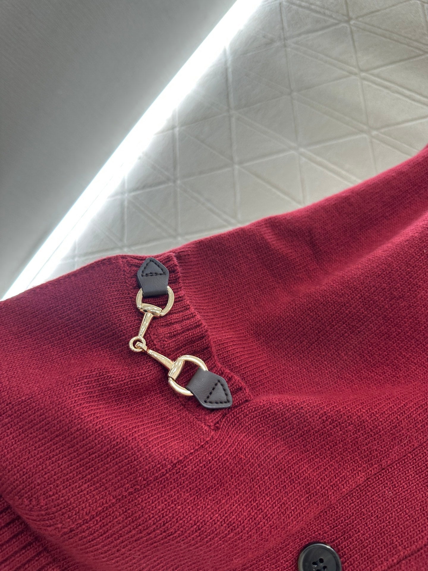 25fw Horseneck buckle pocket cardigan