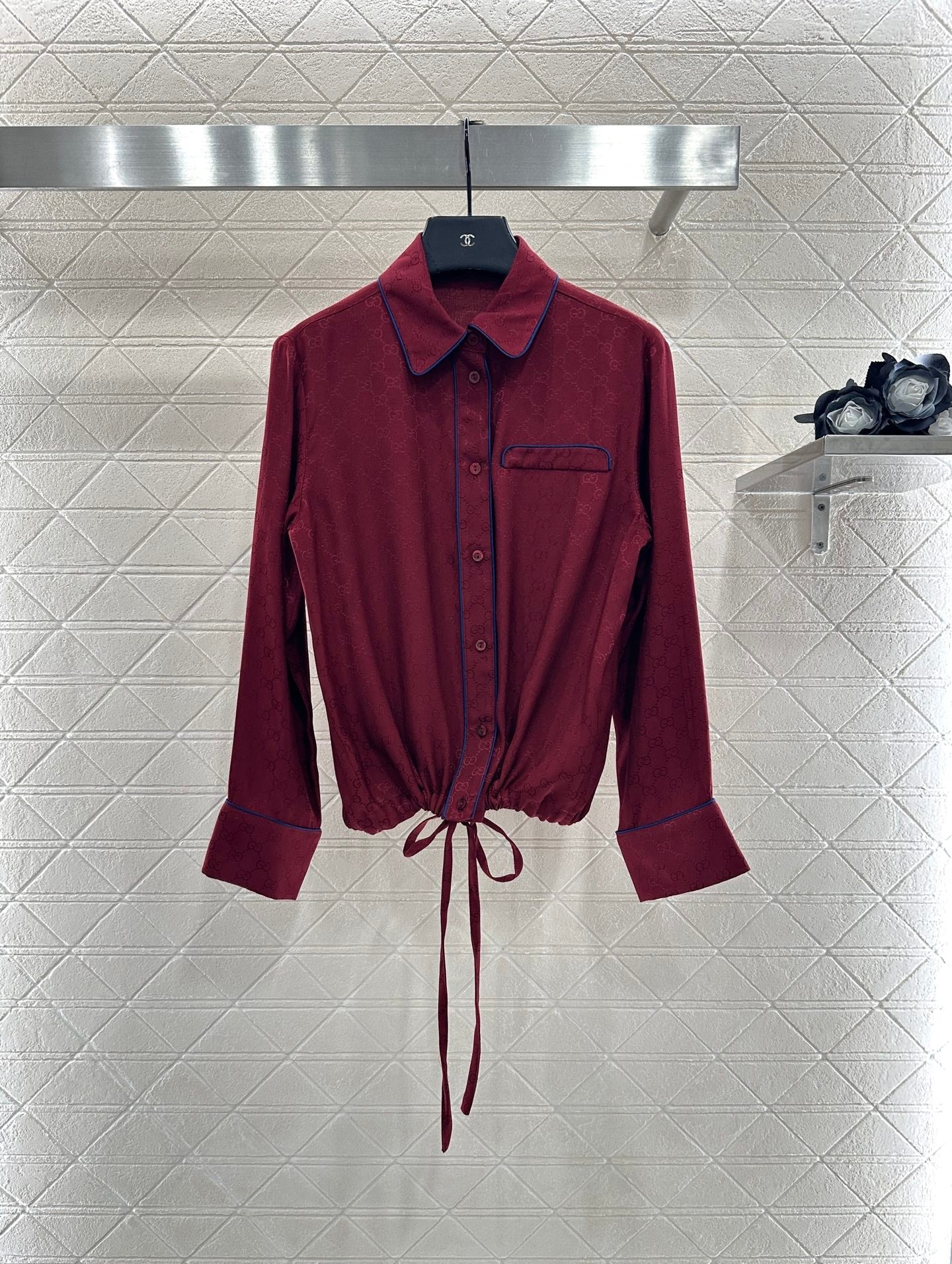 25fw Jacquard shirt and pants set