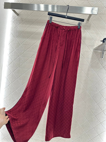 25fw Jacquard shirt and pants set