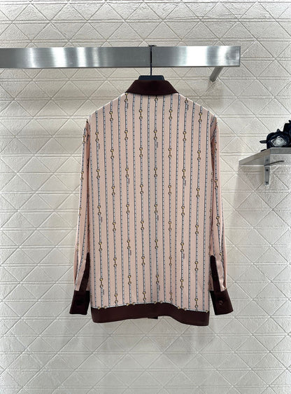 25fw Color blocking printing set