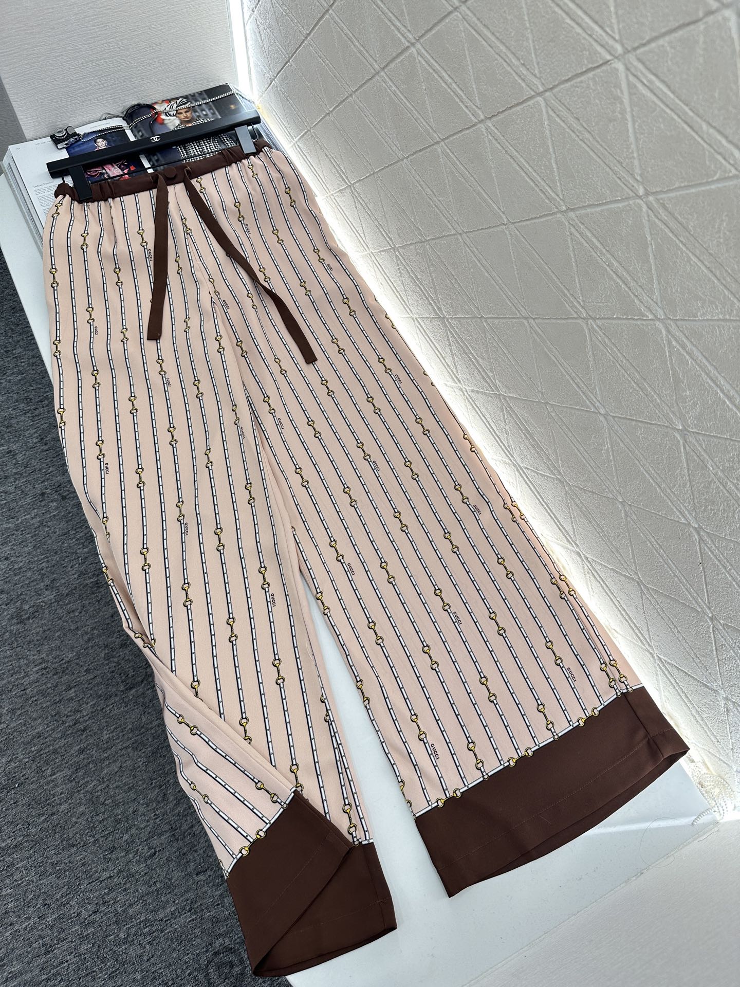 25fw Color blocking printing set