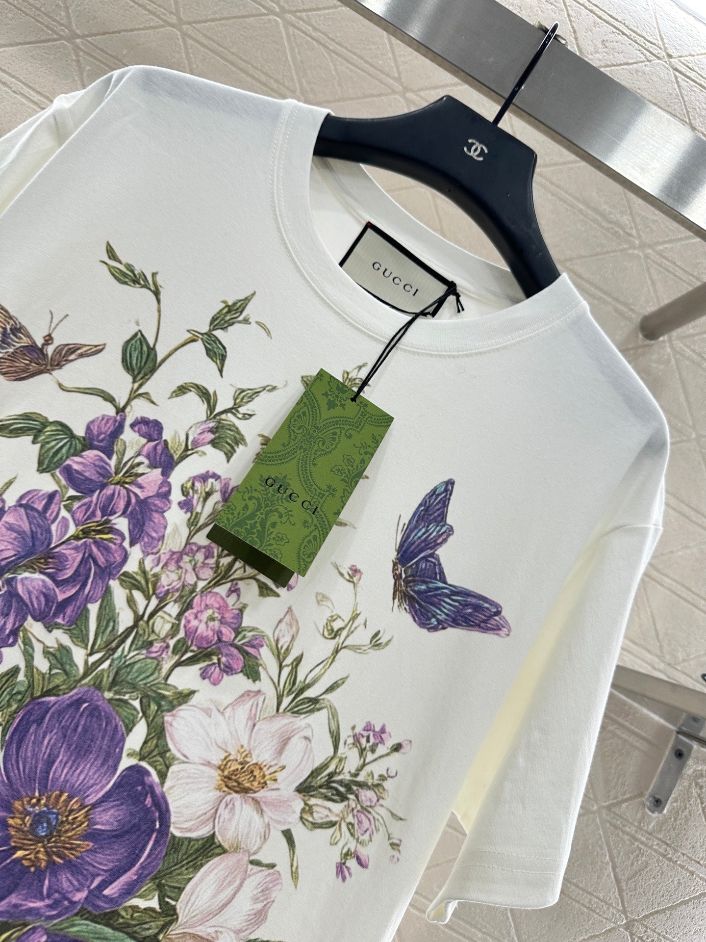 25fw Printed round neck T-shirt