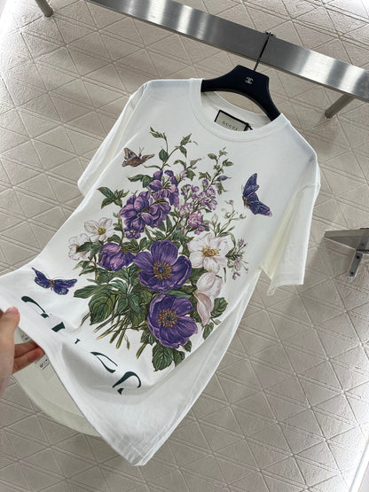 25fw Printed round neck T-shirt