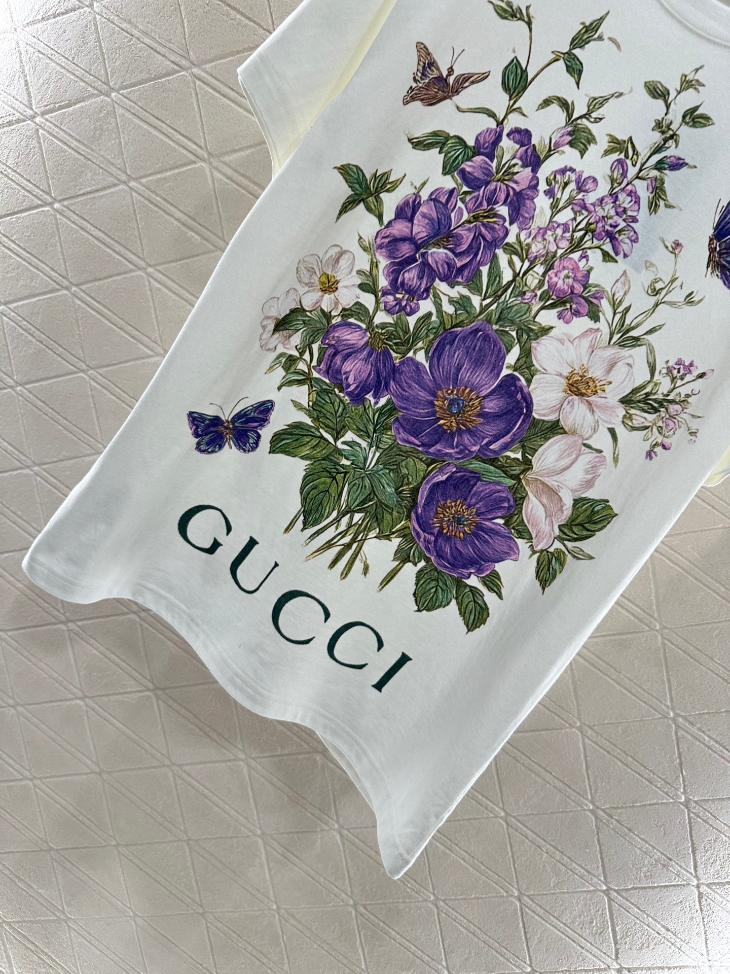 25fw Printed round neck T-shirt