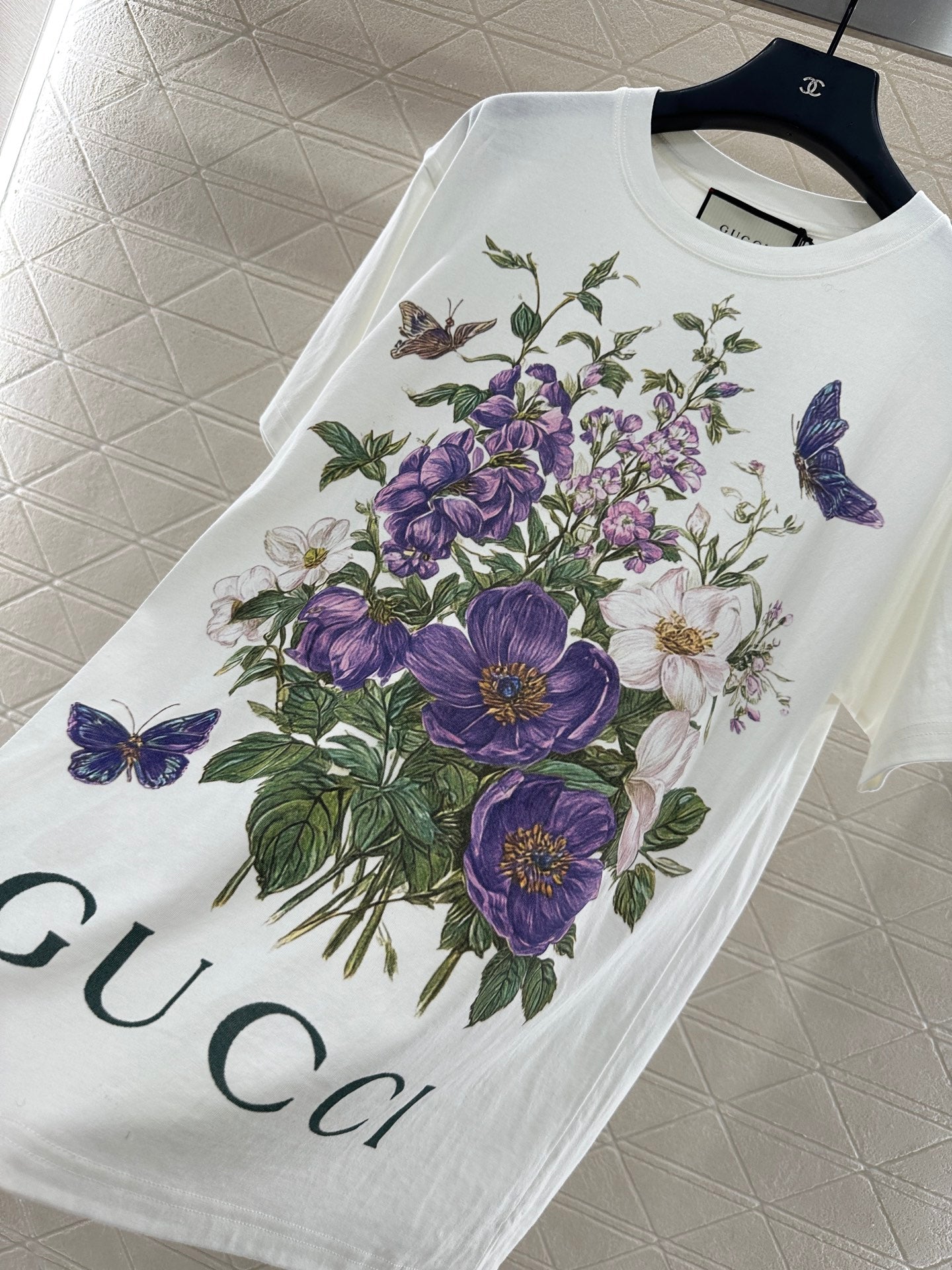 25fw Printed round neck T-shirt