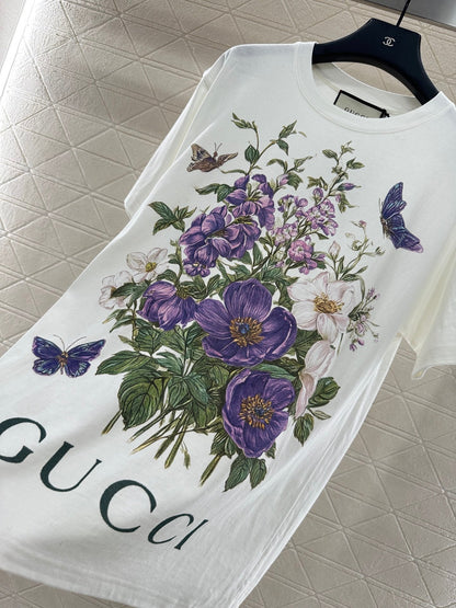 25fw Printed round neck T-shirt