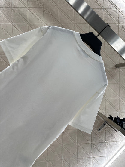 25fw Round neck printed T-shirt