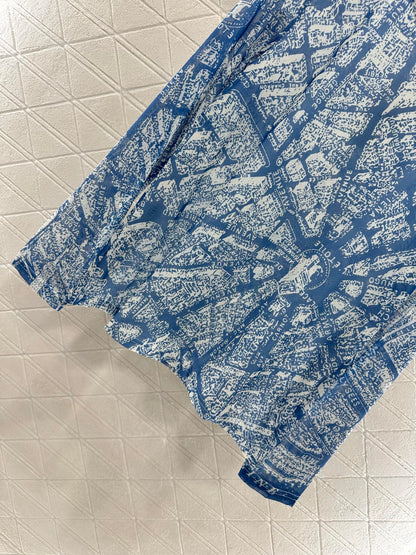 25fw Slim fit round neck printed base shirt