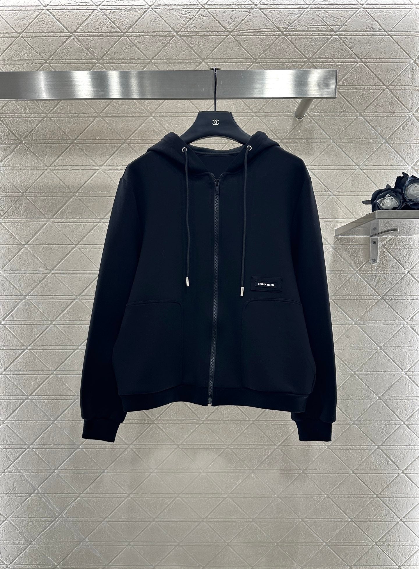 25fw Hooded jacket and pants set