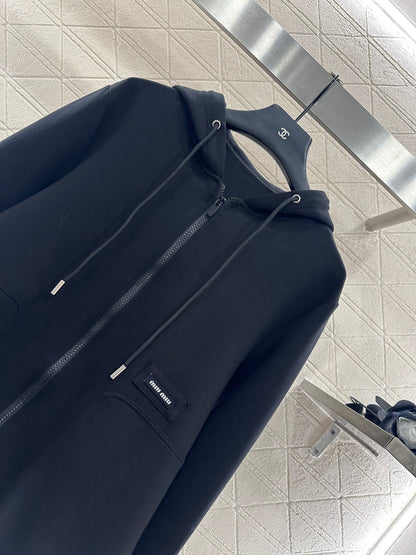 25fw Hooded jacket and pants set