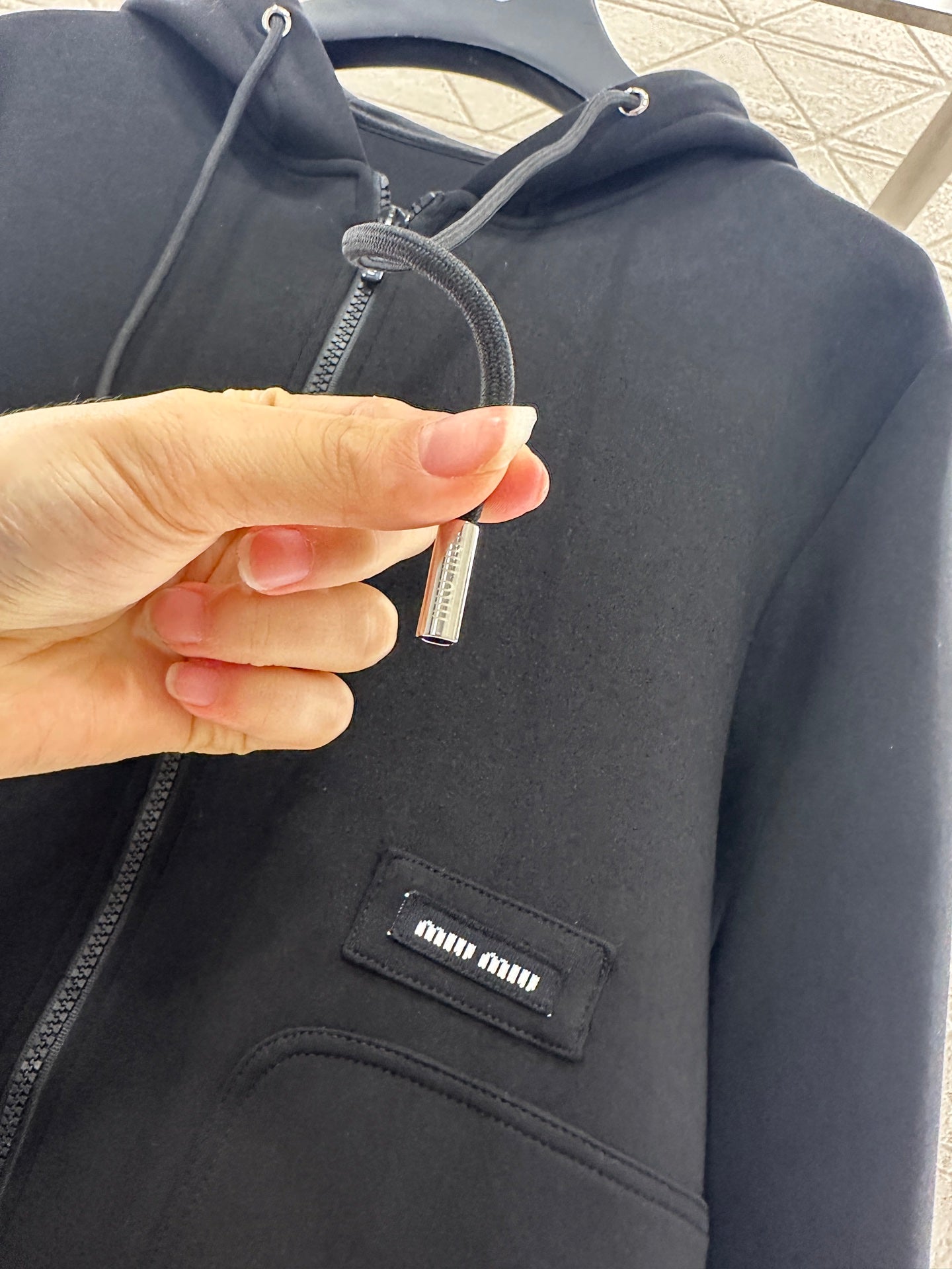 25fw Hooded jacket and pants set