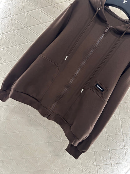 25fw Hooded jacket and pants set