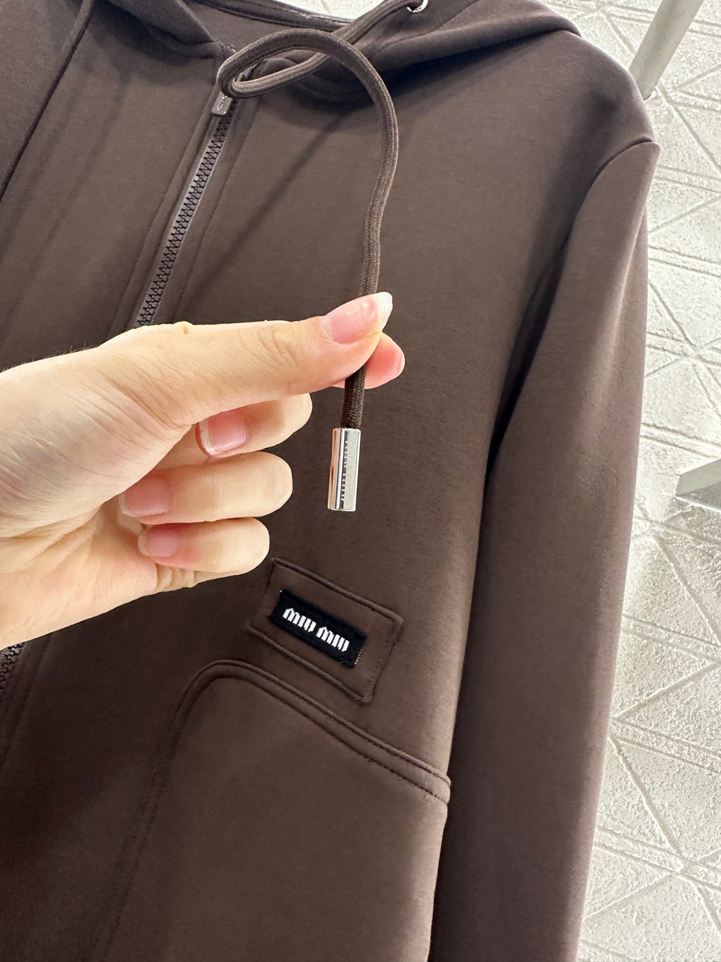 25fw Hooded jacket and pants set