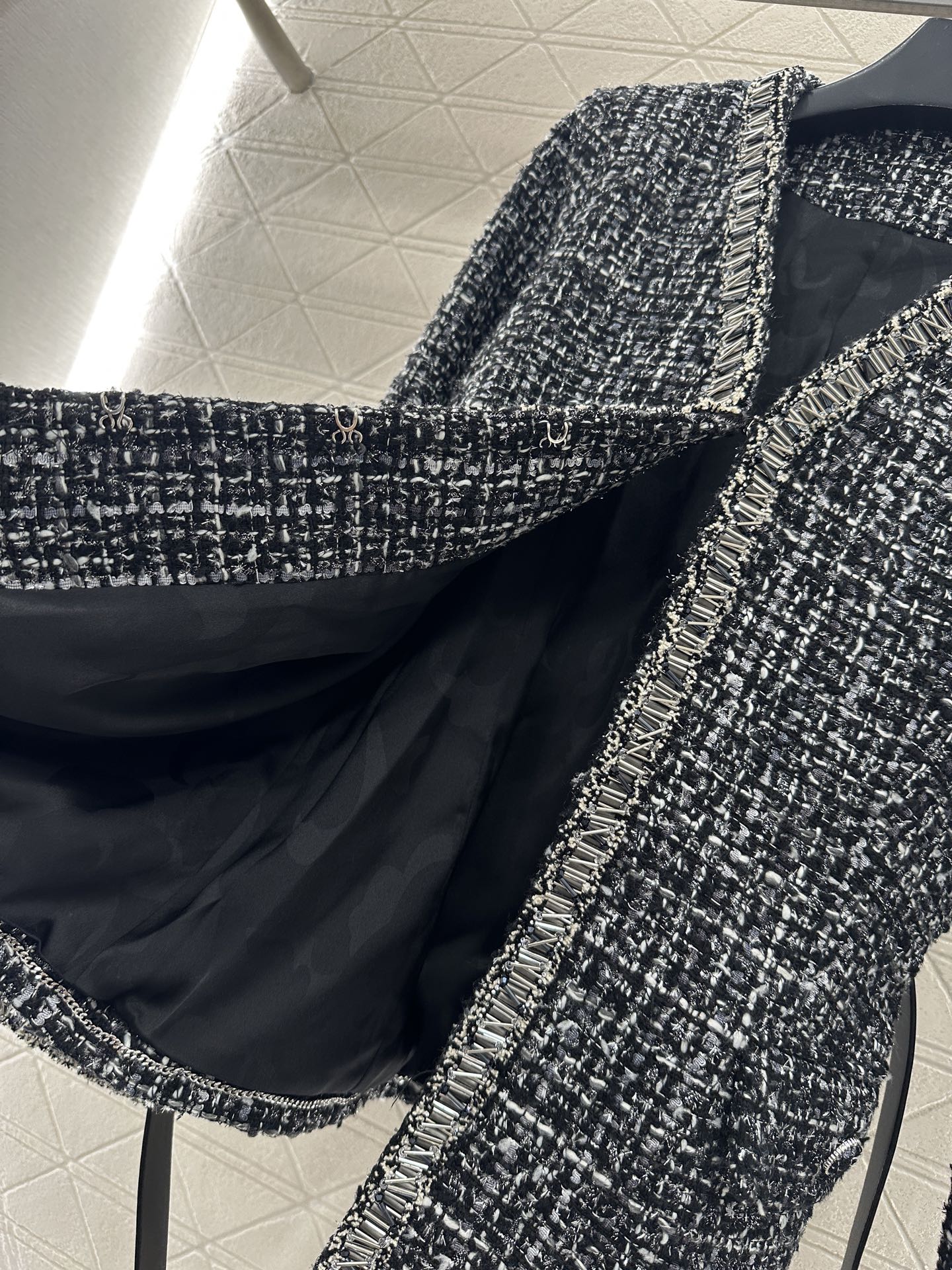 25fw Belt tied edge woven jacket