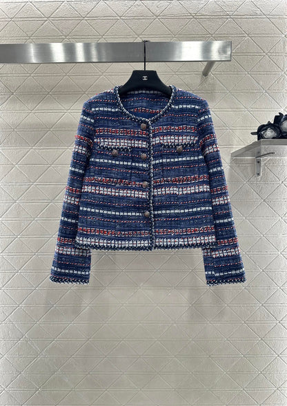 25fw Woolen edge tied jacket