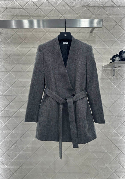 25fw Suit belt, medium length jacket