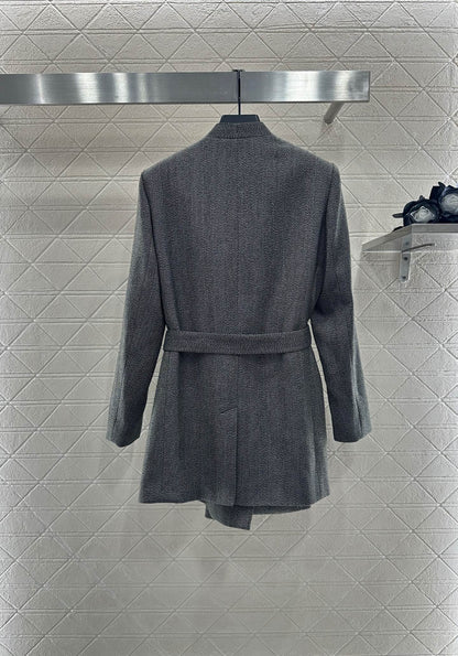 25fw Suit belt, medium length jacket