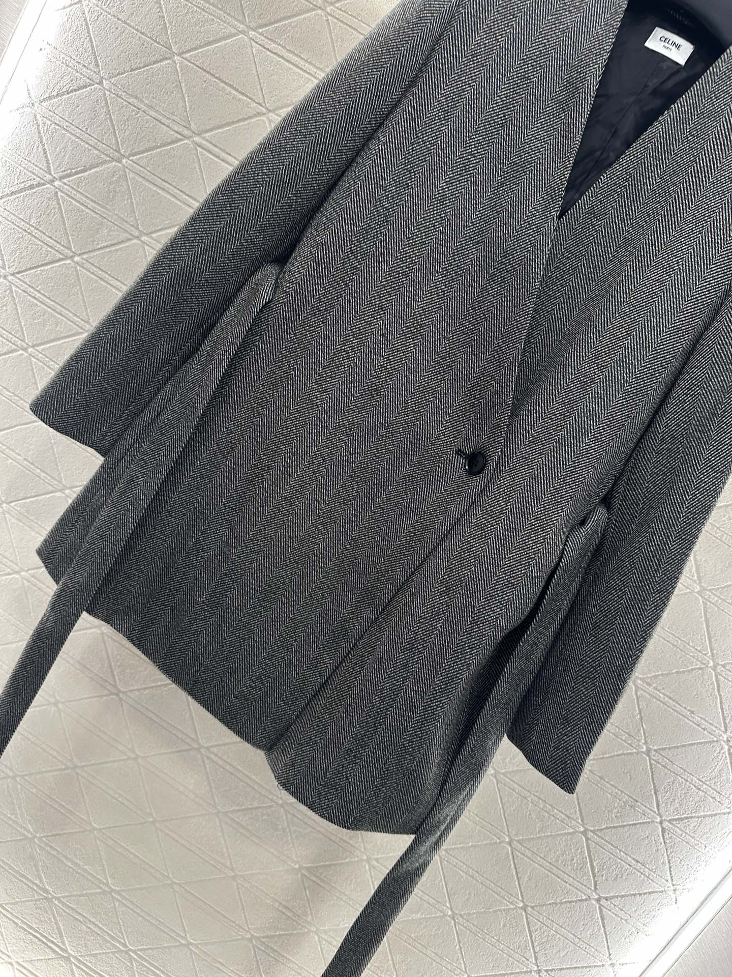 25fw Suit belt, medium length jacket