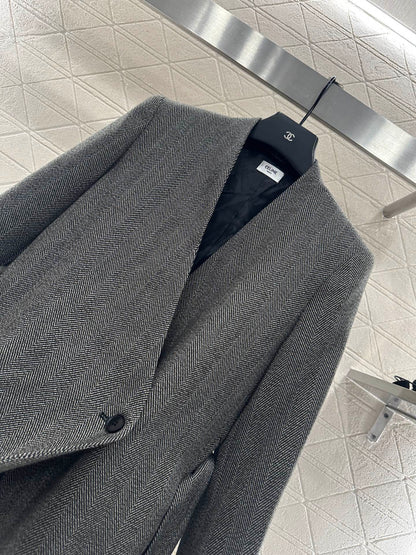 25fw Suit belt, medium length jacket