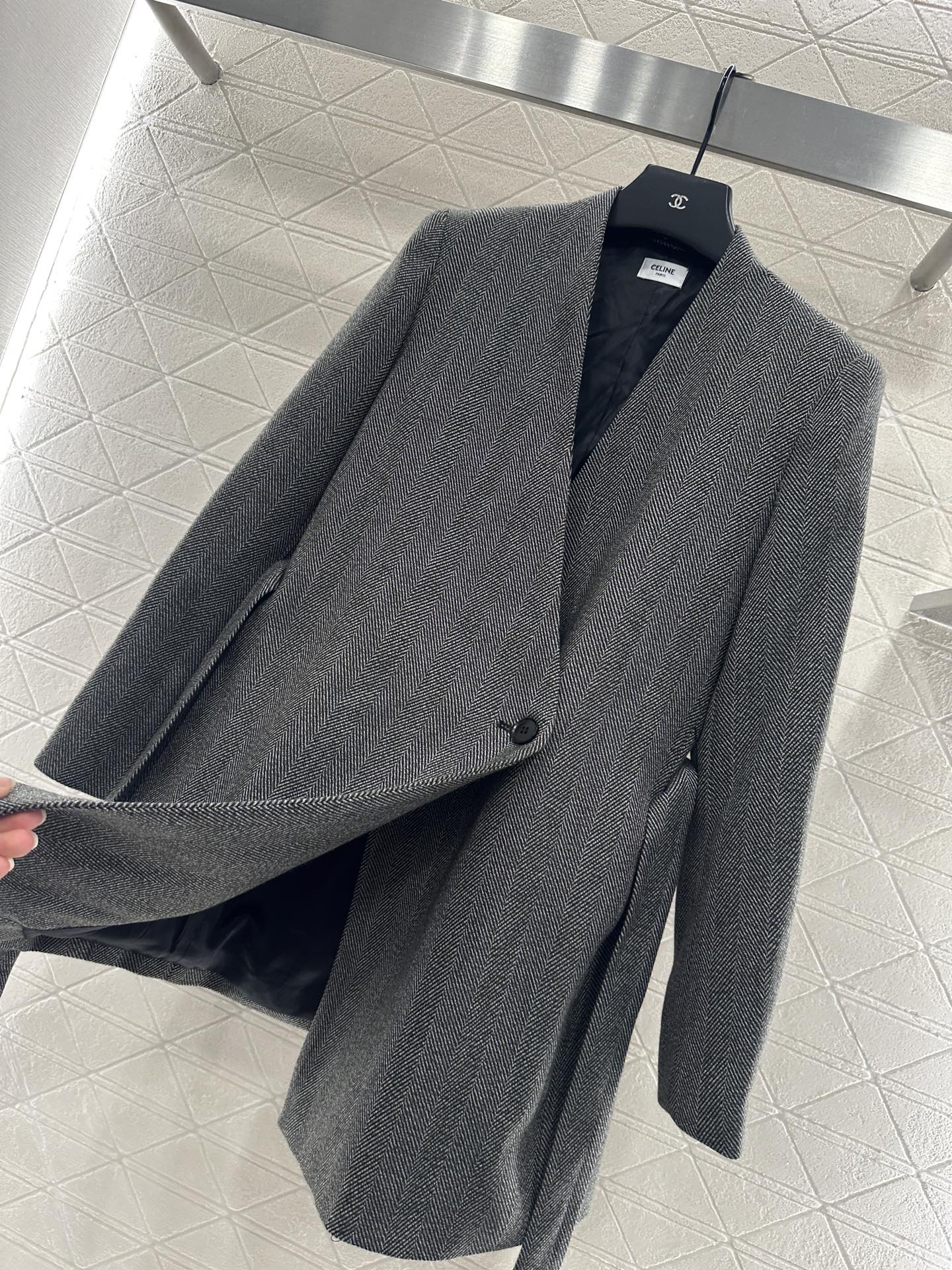 25fw Suit belt, medium length jacket