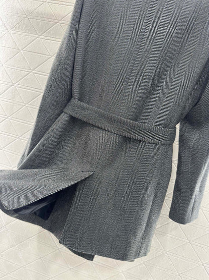 25fw Suit belt, medium length jacket